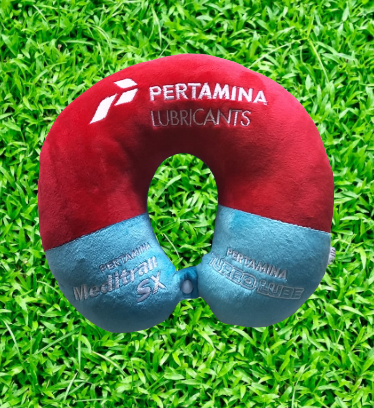 Produksi Bantal Leher Promosi Custom