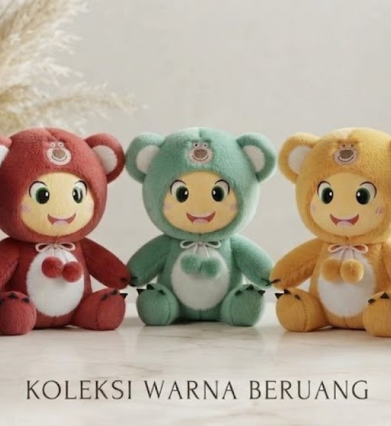 Koleksi Boneka Beruang Lucu & Elegan untuk Hadiah Spesial