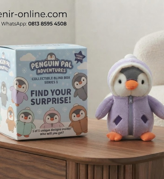 Jual Boneka Pinguin Berjaket Lucu & Elegan
